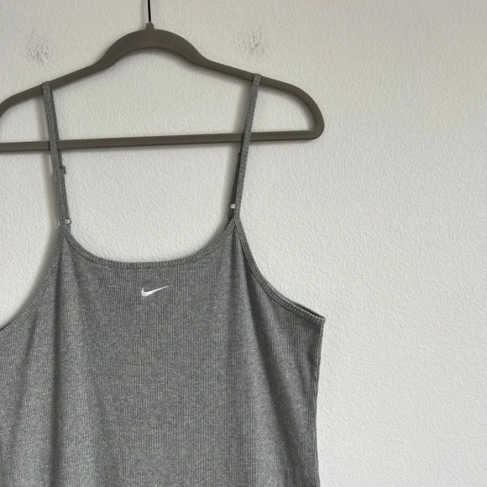 Nike Gray Sportswear Essential Ribbed Women's Dress XL 90's "Off-Duty Athlete" - Picture 4 of 7
